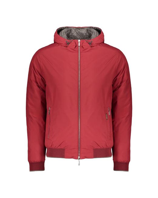 Moorer Down Jackets in Red for Men | Lyst UK