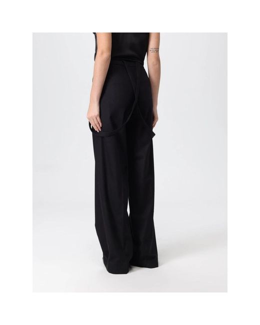 PT01 Black Wide Trousers