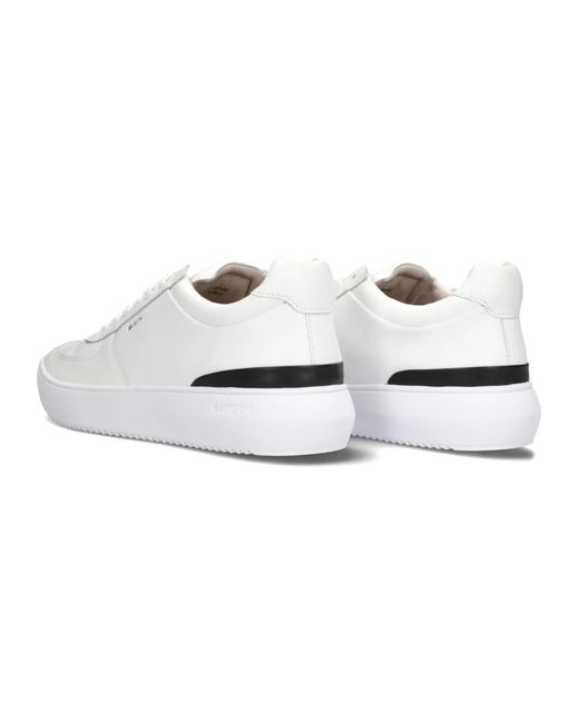 Blackstone Weiße low-top sneakers in White für Herren