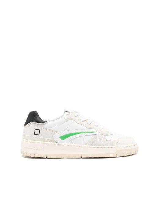 Sneakers di Date in White da Uomo