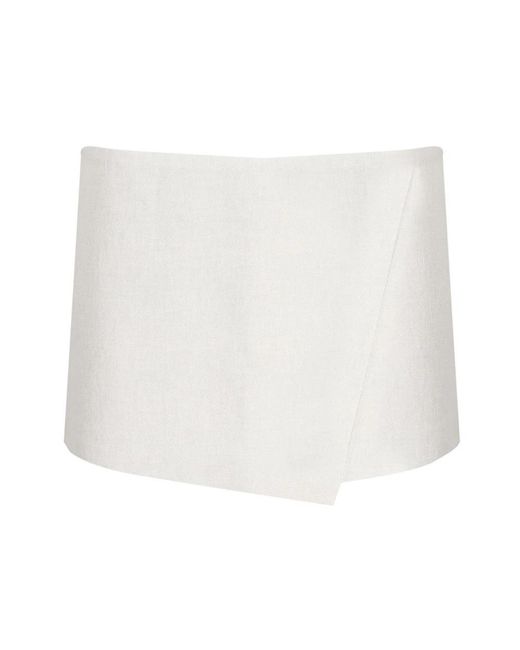 ANDAMANE White Short Skirts