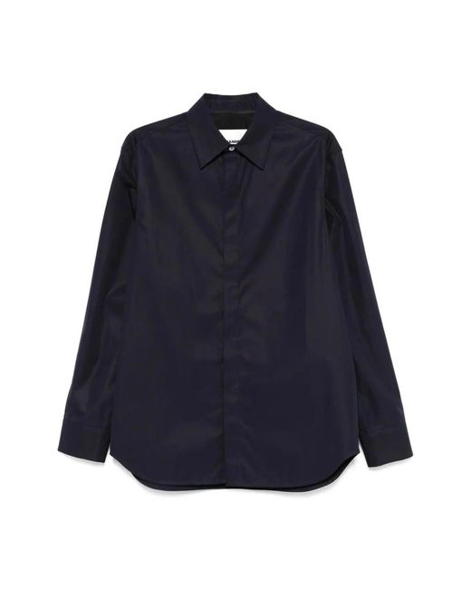 Jil Sander Blue Casual Shirts for men