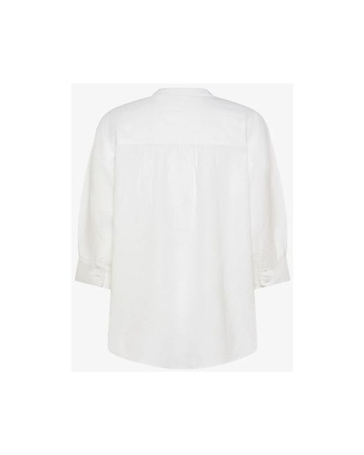 Sun 68 Overhemden ,Wit ,Blouse in het White