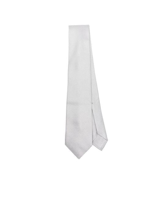 Ties Barba Napoli de hombre de color White