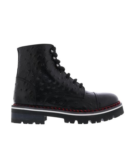 Agl Attilio Giusti Leombruni Lace-Up Boots in het Black