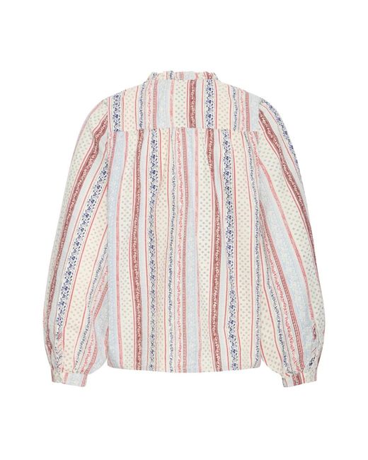 Blouses Ichi de color Pink