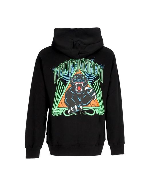 Propaganda Black Hoodies for men