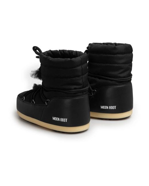 Moon Boot Black Winter Boots