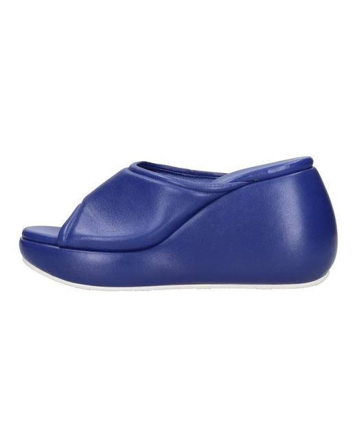 Casadei Blue Wedges