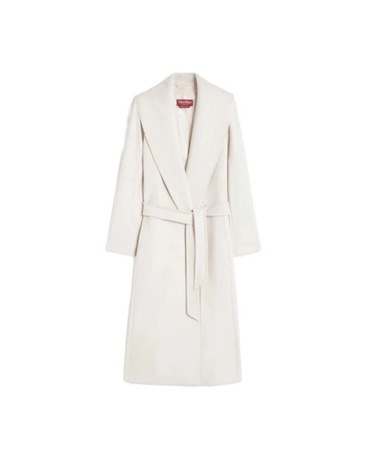 Max Mara Loriana Jas in het White