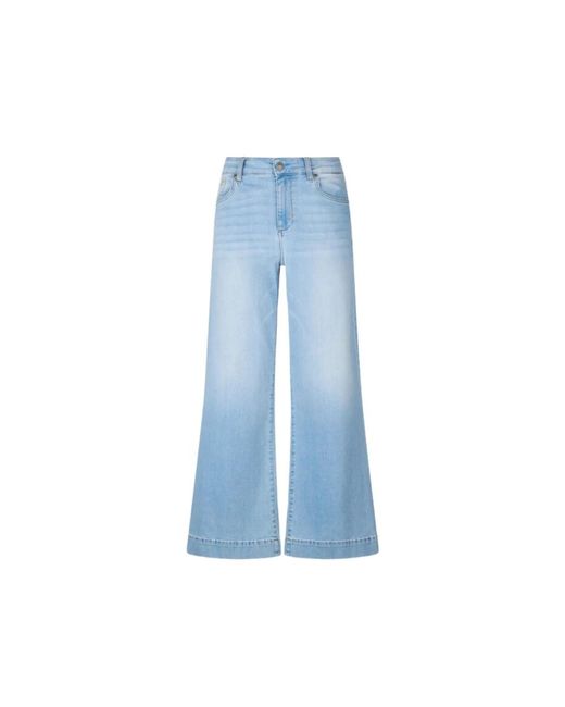 Liu Jo Wide Jeans in het Blue
