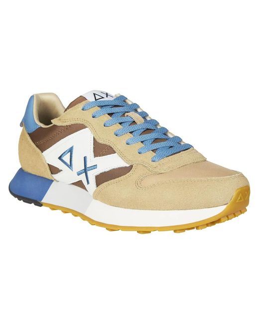 Sun 68 Blue Sneakers for men