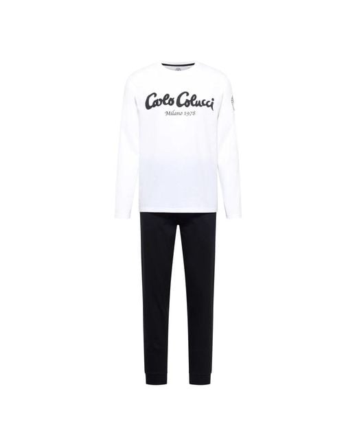carlo colucci White Pyjamas for men