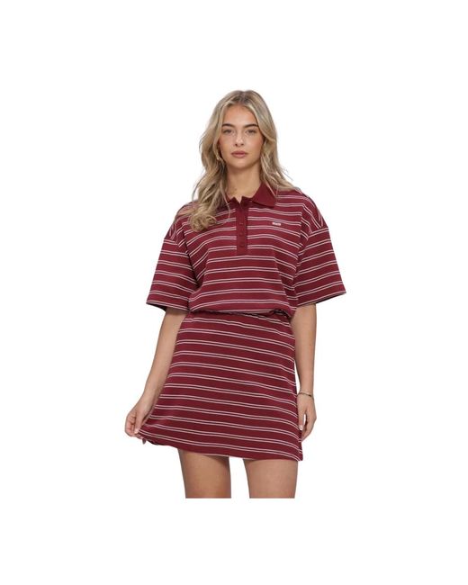 Gestuz Gzpilova Polo Tee in het Red