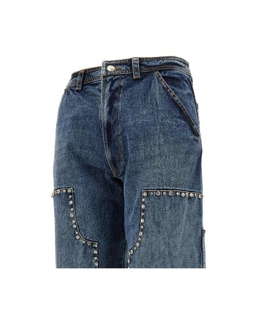 Des Phemmes Blue Wide Jeans