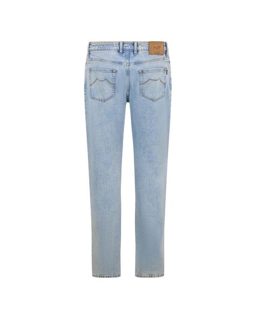 Moorer Blue Slim Fit Jeans for men