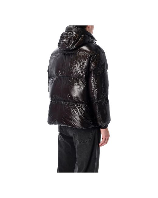 DIESEL Rolfys Puffer Shiny in het Black voor heren