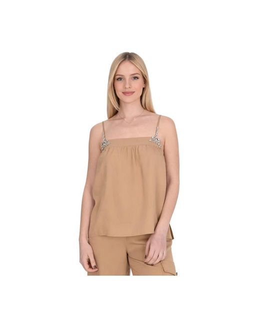 Liu Jo Lyocell Top in het Natural