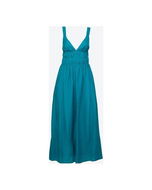 Semicouture Blue Maxi Dresses