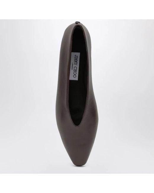Jimmy Choo Black Ballerina Shoes