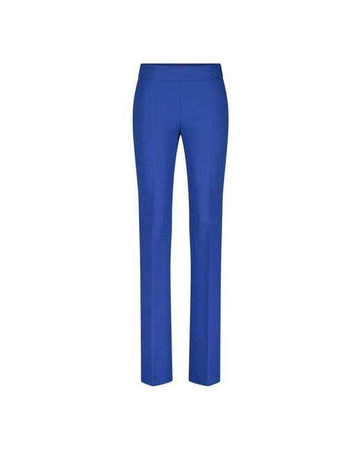 Boss Blue Slim-Fit Trousers