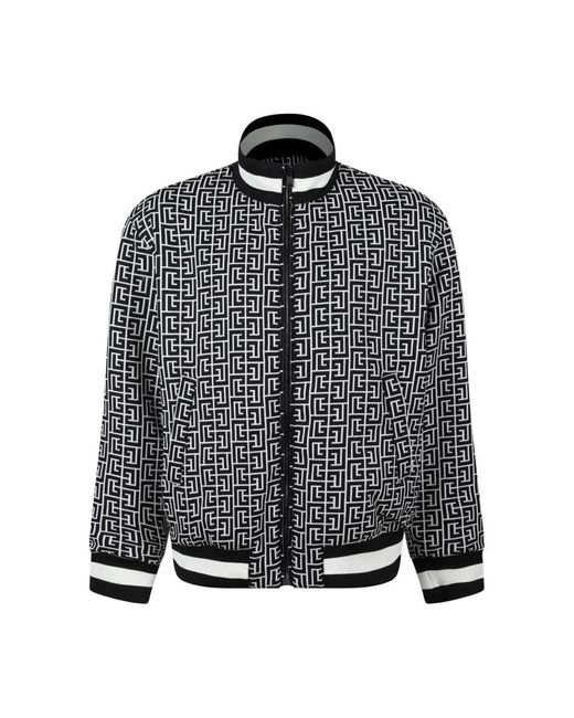 Light Jackets di Balmain in Black da Uomo