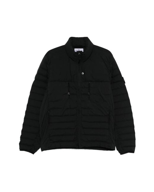 Stone Island Jassen ,Zwart ,Outerwear in het Black voor heren