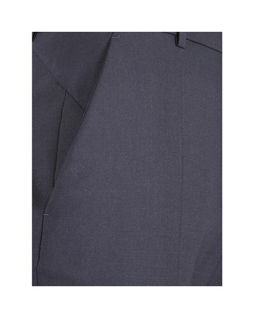 Eleventy Blue Slim-Fit Trousers