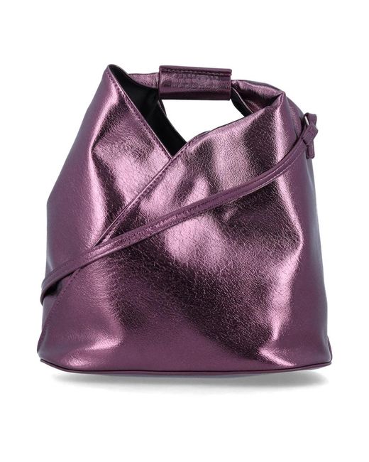 MM6 by Maison Margiela Purple Handbags