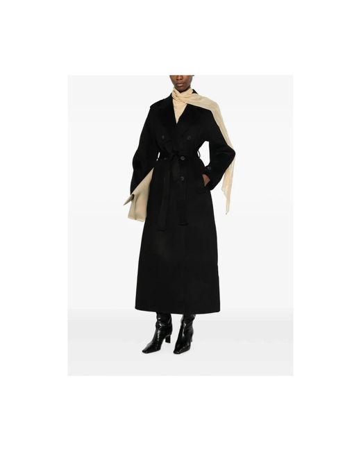 The Dynamis Studio Black Double-Breasted Coats