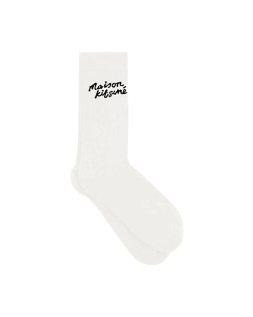 Underwear > socks Maison Kitsuné pour homme en coloris White