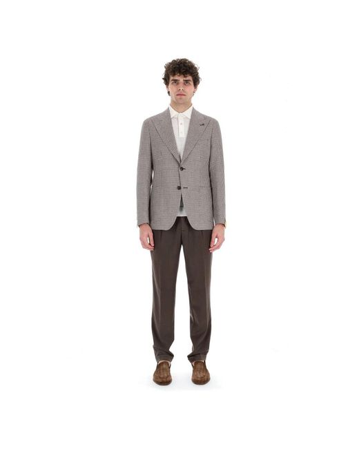 Tagliatore Gray Blazers for men