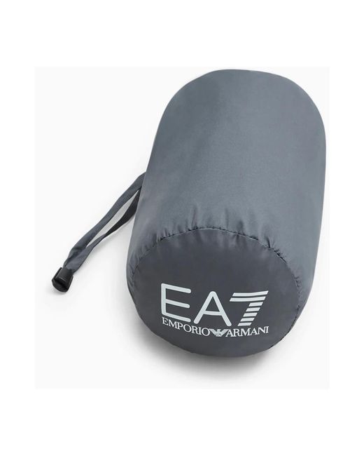 EA7 Packable core identity kapuzenmantel in Gray für Herren