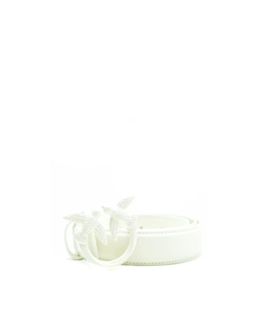 Cinturones elegantes para looks modernos Pinko de color White