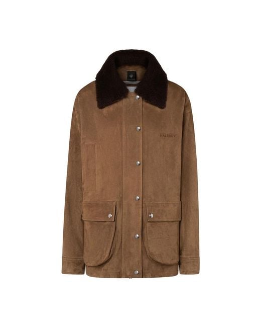 Halfboy Leather Jassen in het Brown