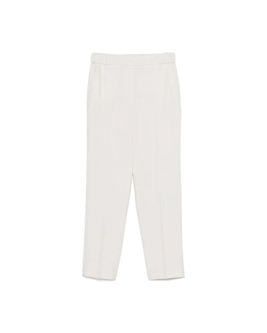 Antonelli Straight Trousers in het White