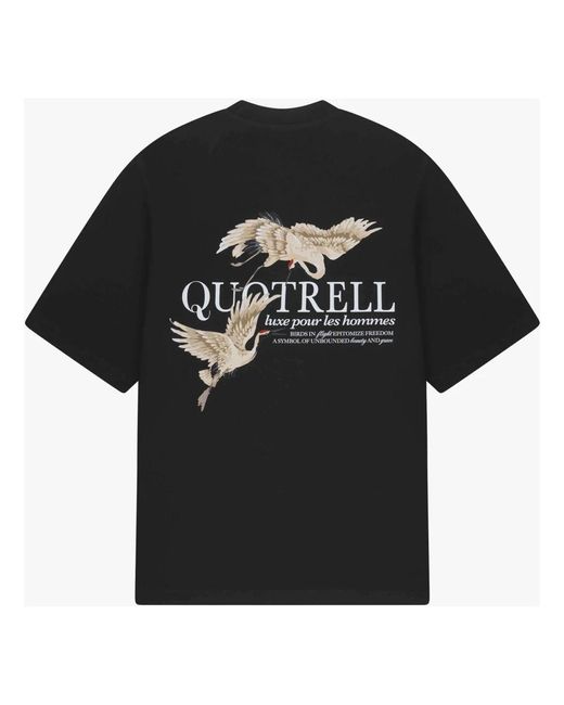 T-Shirts Quotrell de hombre de color Black