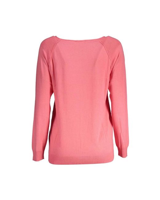 North Sails Pink Round-Neck Knitwear