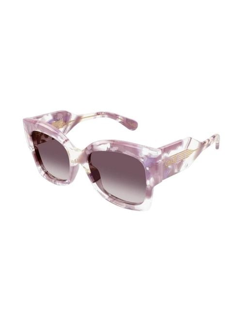 Chloé Purple Sunglasses