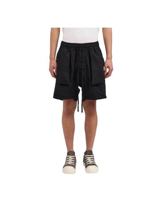 Thom Krom Black Casual Shorts for men