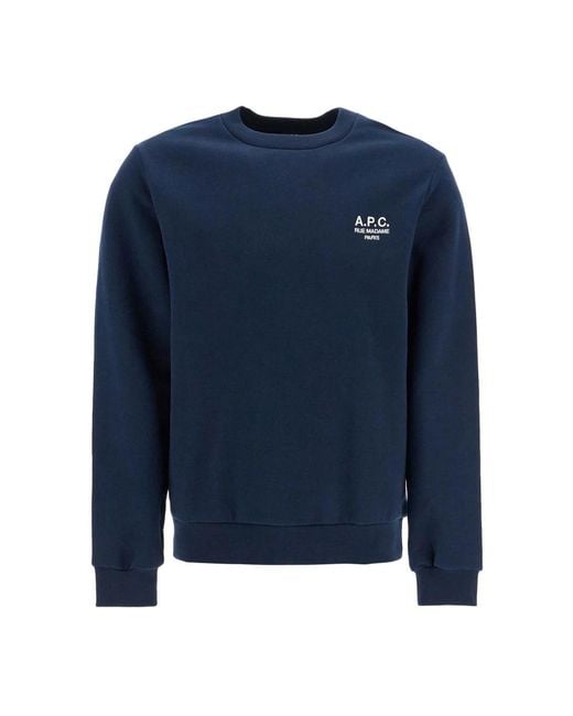 A.P.C. Blue Sweatshirts