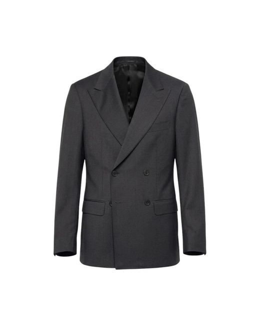 Low Brand Black Blazers for men