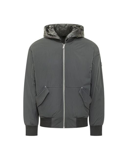 Moose Knuckles Brixton Bomber in het Gray voor heren