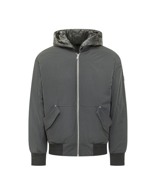 Moose Knuckles Brixton Bomber in het Gray voor heren