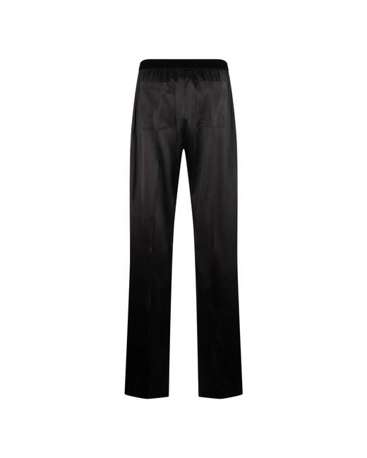 Tom Ford Black Straight Trousers