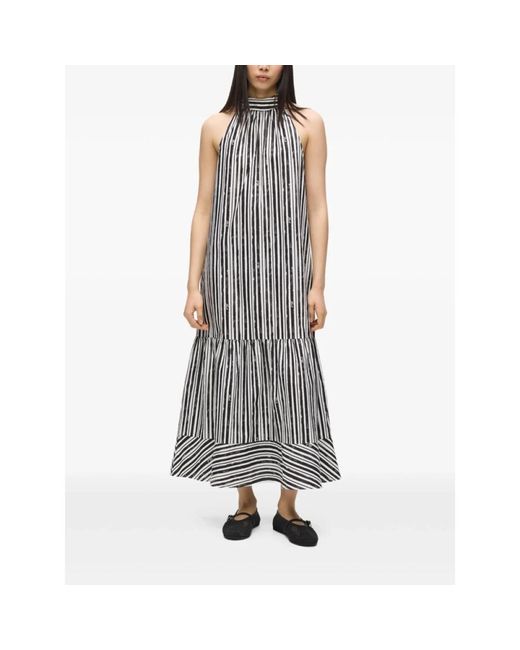 Karl Lagerfeld Gray Maxi Dresses