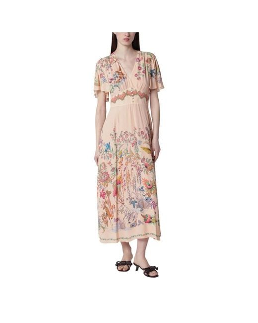 Etro Pink Midi Dresses