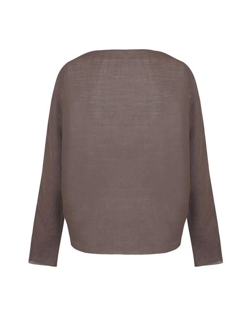 Cortana Brown Blouses
