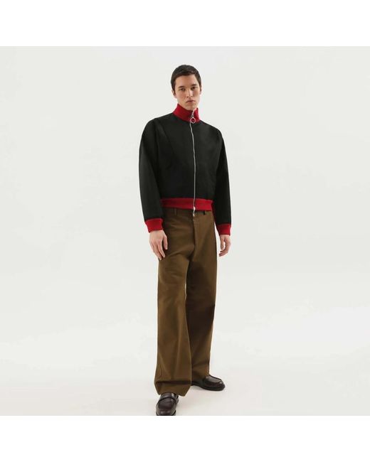 1989 STUDIO Red Winter Jackets for men