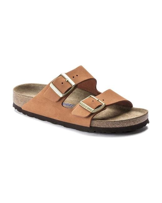 Birkenstock Brown Sliders
